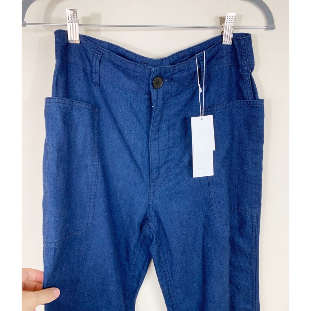 NWT Vince ultra light Japanese cotton pants size 2 - Picture 3 of 6